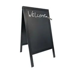 Επιδαπέδιος Πίνακας Διπλός 70x125cm. 25152/ SBS-BL