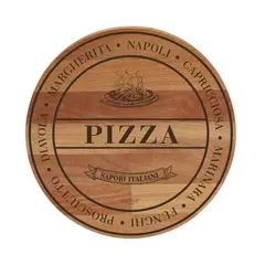 Πλάκα Σερβιρίσματος Φ30x1,9cm, από Οξυά, για Pizza. 29070 bisetti/ 6803