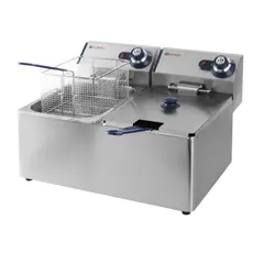 Φριτέζα Διπλή «BLUE LINE» Λάδι 2x8lt 2x3500W. 28100 HENDI/ 2058