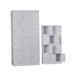 Z.E6004,1 LOCKER 12 θέσεων Μεταλλικό Γκρι