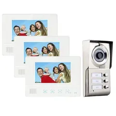 VDM-30 REALSAFE Σετ θυροτηλεόρασης 3 μόνιτορ & 1 κάμερα