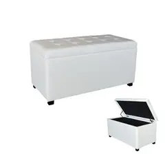 Z.E7048,1 DENISE αποθ/κό σκαμπώ Ταμπουρέ PU Εκρού