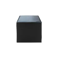 Z.E7047,1 CLUB σκαμπώ βοηθητικό PU Μαύρο 37x37x42 cm