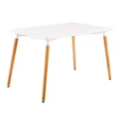 Z.E7088,1 ART τραπέζι Λευκό MDF 120x80x73cm