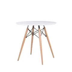 Z.E7083,1 ART Wood τραπέζι Λευκό MDF