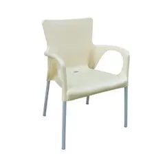 Z.E306,4 LARA πολυθρόνα Πολυπροπυλένιο Εκρού