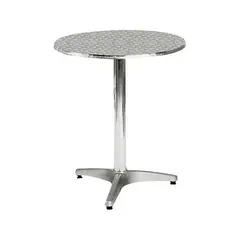 Z.E284 PALMA τραπέζι στρογγυλό Αλουμινίου D. 60 H.70 cm