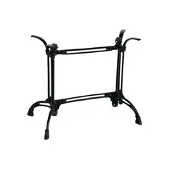 Z.E078,7 ΑΙΘΡΙΟ πόδι τραπεζιού Μαντέμι Μαύρο