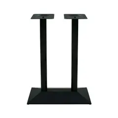 Z.E0731 ΠΥΡΑΜΙΔΑ πόδι τραπεζιού Μαντέμι Μαύρο