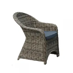 Z.E653 MONTANA πολυθρόνα Φ5mm Round Wicker Grey/Brown