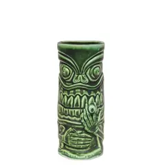 Κούπα Tiki 44cl, φ7.3x17cm, πράσινη, Πορσελάνης, Ελληνικής κατασκευής. 30570/ SMO