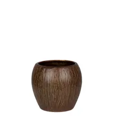 Κούπα Tiki 53cl, φ11x9.5cm, καφέ, Πορσελάνης, Ελληνικής κατασκευής. 30780/ COCONUT