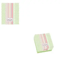 Κουτί ζαχαροπλαστικής μεταλιζέ FRESH Νο 2, 9,5x13x7cm. Συσκευασία 10kg (200 τεμάχια). 025.13