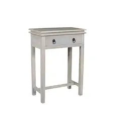 Z.EI929,1 MAISON CONSOLE κονσόλα 1-Συρτάρι Antique Λευκό
