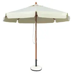 Z.E911 SOLEIL ομπρέλα Ξύλο Kempass Φ3m