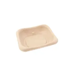 Δίσκος ζαχαροκάλαμου (Σετ 50τμχ), 13x13cm, Βιοδιασπώμενο. 28685/ PUL