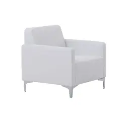 Z.E948,11 STYLE Πολυθρόνα σε Pu άσπρο χρώμα 64x71x72cm