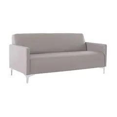 Z.E948,34 STYLE 3θέσιος καναπές σε Pu sand-grey χρώμα 164x71x72cm