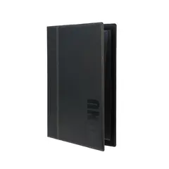 Κατάλογος MENU TRENDY A4 για Εστιατόρια / cafe 24x34cm, μαύρος. 16609/ TRA4