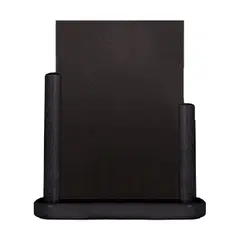 Επιτραπέζια Σήμανση-Πίνακας 6 x 20 x 23cm (A5), μαύρος. 16659/ ELE