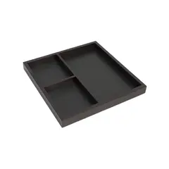Μαύρος Δίσκος Σερβιρίσματος 40x40cm ξύλινος, για χρήση με μαρκαδόρους υγρής κιμωλίας. 25025/ RST