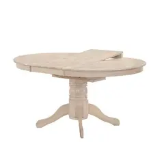 Z.E7680,1 NIRVANA τραπέζι White Wash 106(+30)x75cm
