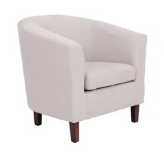 Z.E7129,6 BOGA πολυθρόνα Ύφασμα Μπεζ 75x73x74cm