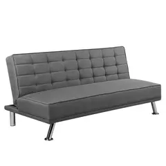 Z.E9689,1 EUROPA Καναπές/Κρεβάτι Ύφασμα Ανθρακί 176x82x80cm