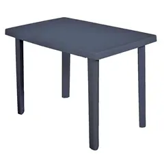 Z.E323,2 MARTE τραπέζι Πλαστικό Ανθρακί 100x67x72cm