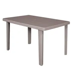 Z.E323,4 MARTE τραπέζι Πλαστικό Tortora Μπεζ 100x67x72cm