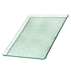 Ακρυλικός Δίσκος Παρουσίασης 33x53cm, διαφανές glass look. 3353GL