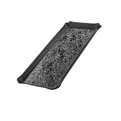 Ακρυλικός Δίσκος Παρουσίασης 20x40cm, μαύρος. 2040BL