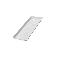 Ακρυλικός  Δίσκος Παρουσίασηs 18x30cm, λευκός. 1830WH