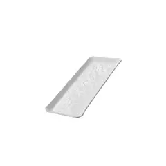 Ακρυλικός Δίσκος Παρουσίασηs 15x25cm, λευκός. 1525WH