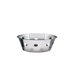 Ψωμιέρα Ανοξείδωτη Φ20 X 6 cm. F206