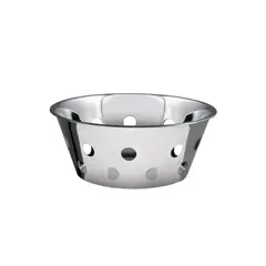 Ψωμιέρα Ανοξείδωτη Φ20 X 8 cm. F208