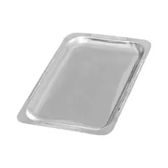 Δίσκος ψυγειοβιτρίνας INOX 18/c(0.7mm) 35x40cm. 10100