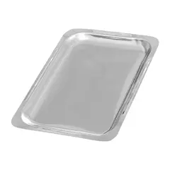 Δίσκος ψυγειοβιτρίνας INOX 18/c(0.7mm) 38x43cm. 10101