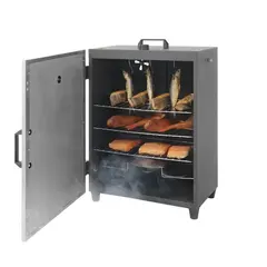 Ηλεκτρικός φούρνος καπνίσματος (smoke infuser), 1600W, INOX, 54x38xΥ72cm. 486