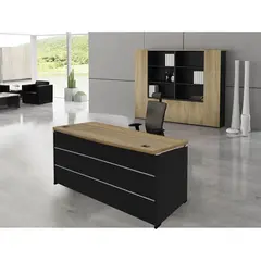 Z.EO912 PROJECT Γραφείο Sonoma/Γκρι 140x80x75cm