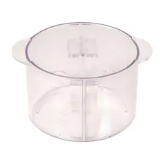 Δοχείο Μαρμελάδας 2,5 λίτρων, Αφαιρούμενο Διαχωριστικό και Καπάκι, PC. 025/PC