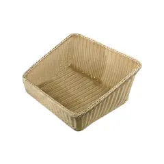 Καλάθι Ψωμιού Rattan, Επικλινές, 51x47x13/25cm. 536