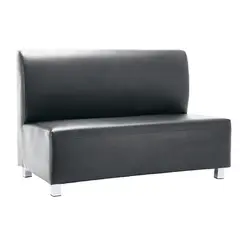 Z.E952,25 BANDY 2θέσιος Καναπές Pu Γκρι 130x71x88cm