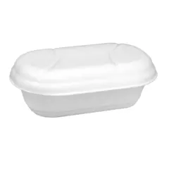 Σκεύος Παγωτού για 1500gr (XL)  (Σετ 52 τεμ) με καπάκι, λευκό. GEL-1500