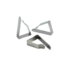 Πιαστράκι Τραπεζομάντηλου (Σετ 50 τεμ), Ανοξείδωτο 18/10. 130