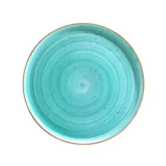 Πιάτο Ρηχό Πίτσας πορσελάνης 32cm, Aqua, BONNA (τιμή για 6 τεμάχια) AAQGRM32PZ