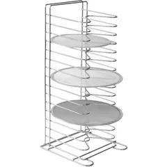 Βάση 15 ραφιών 30x30cm για ταψιά πίτσας έως φ36cm, ύψος 65.5cm, Ιταλικής Κατασκευής. Gimetal PRO