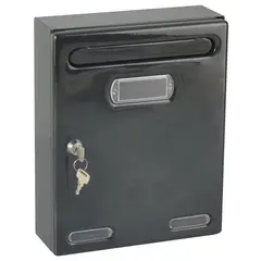 Γραμματοκιβώτιο "Personal" σε μαύρο χρώμα, 24x8x30cm 570700.0028