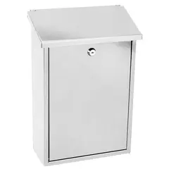 Γραμματοκιβώτιο "Simple" σε λευκό χρώμα, 25x10x40cm 570700.0030
