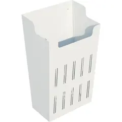 Θήκη εντύπων NEWS λευκή, 24x10.8x32.8cm 570703.0000